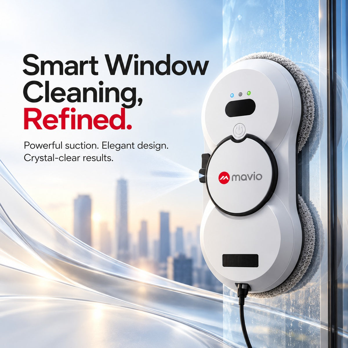 mavio™ Smart Glass Cleaning Robot