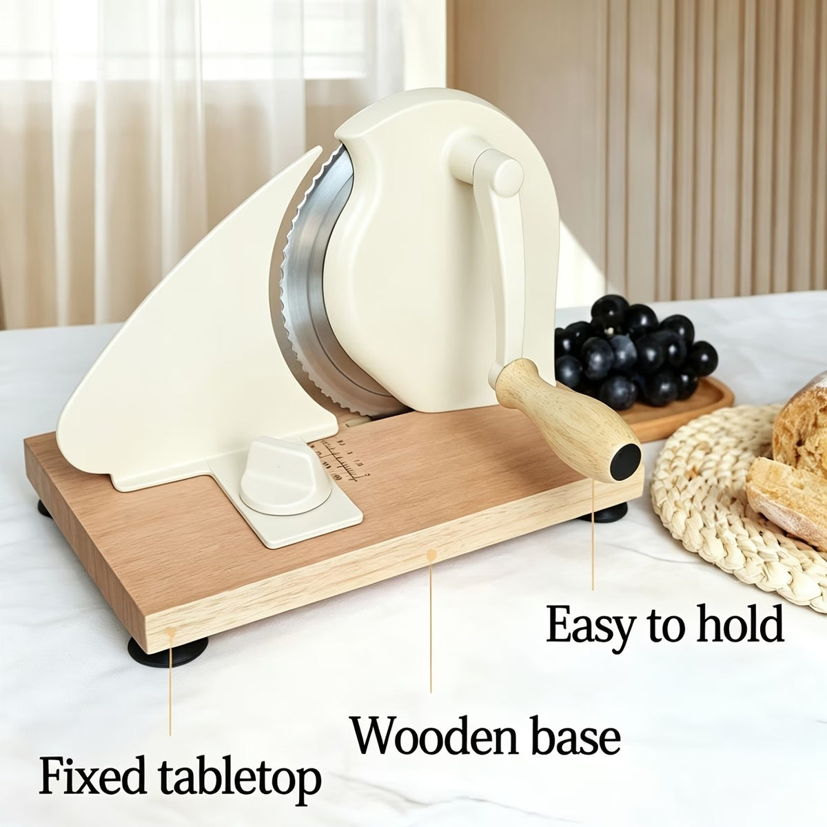 WONDERCHEF PRECISION™ – Adjustable Bread & Food Slicer