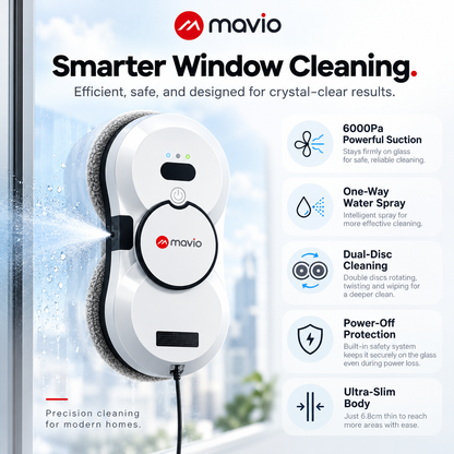 mavio™ Smart Glass Cleaning Robot